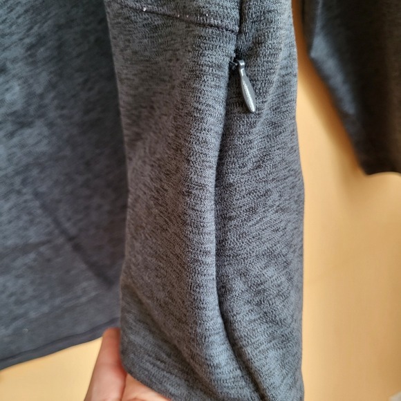 Spyder Active Long Sleeve Quick Dry Breathable top Blue Marled  Medium - Picture 12 of 12